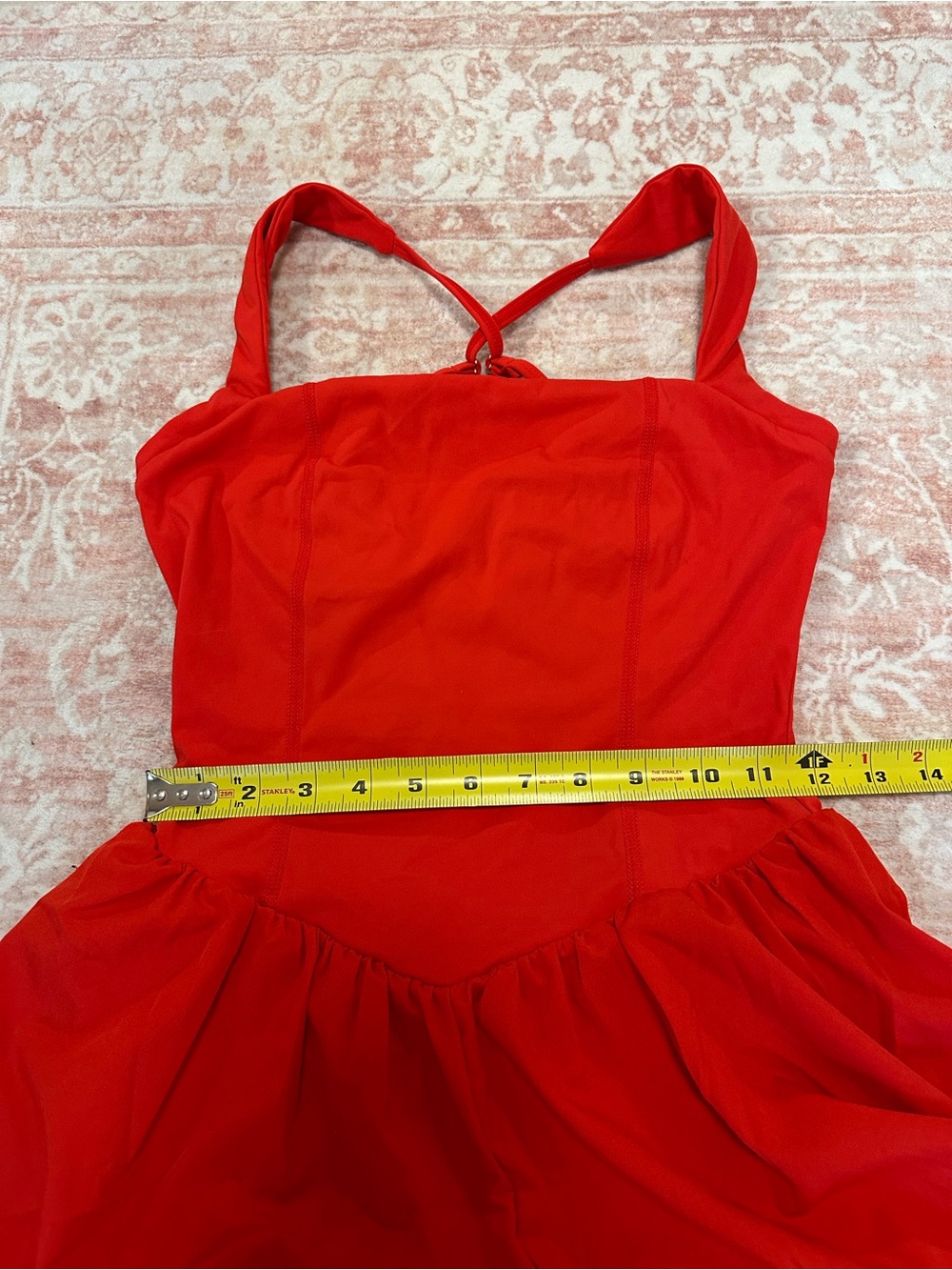 NWT ❤️ Active Red Romper One Piece Jumpsuit - Picture 11 of 14